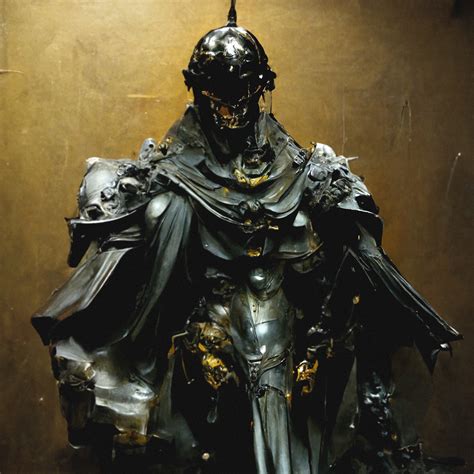 Obsidian armor .